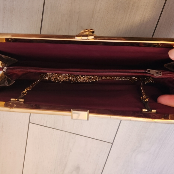 🤎 Vintage 80's Brown Crossbody/Clutch 🤎 - Picture 3 of 6